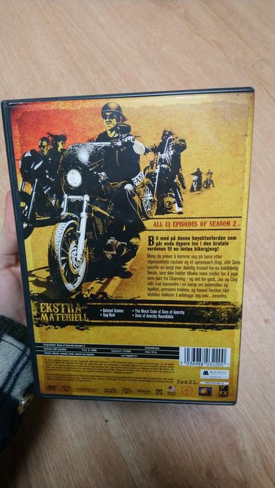 Sons of Anarchy Synowie Anarchii DVD
