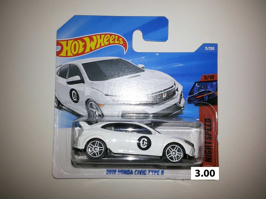 Honda - Cars from Hot Wheels, Majorette, and Matchbox Brands.