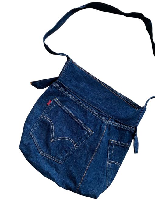 Levi's jeansowa torba handmade