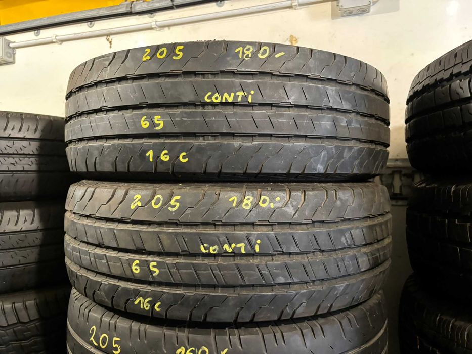 2X OPONY LETNIE BUS 205/65R16C 107/105T Continental ContiVanContact 100 8.3MM SPRAWDZONE!