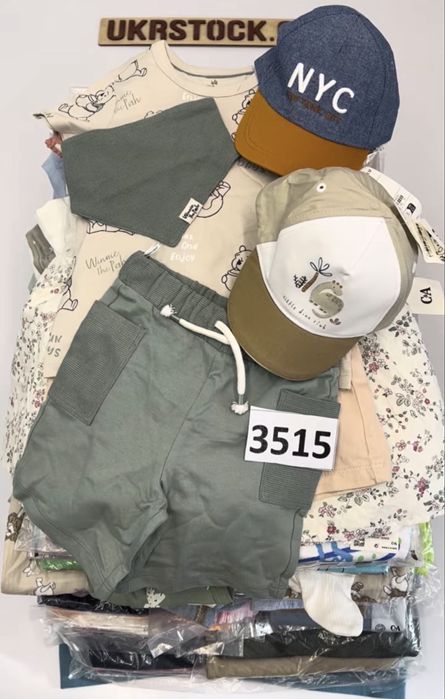 Сток C&A дитячий одяг оптом