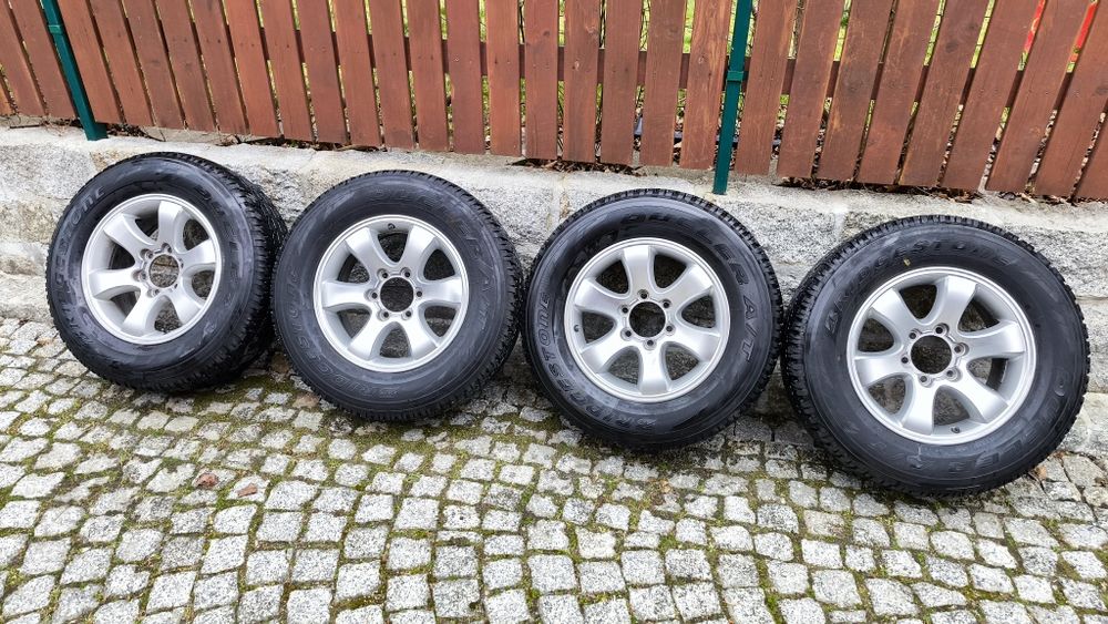 Felgi aluminiowe  z oponami  Toyota Land Cruiser 120 , 265/65 a/t