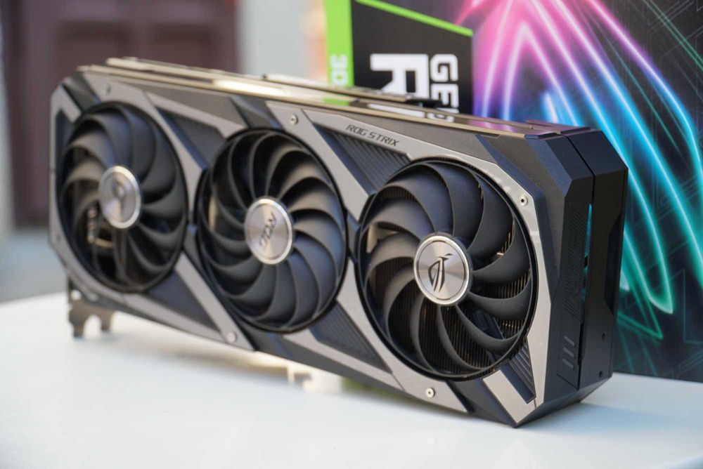 Відеокарта Asus ROG GeForce RTX 3070 Ti STRIX OC 8192MB