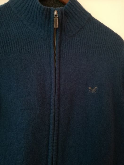 Sweter rozpinany męski  M  Crew