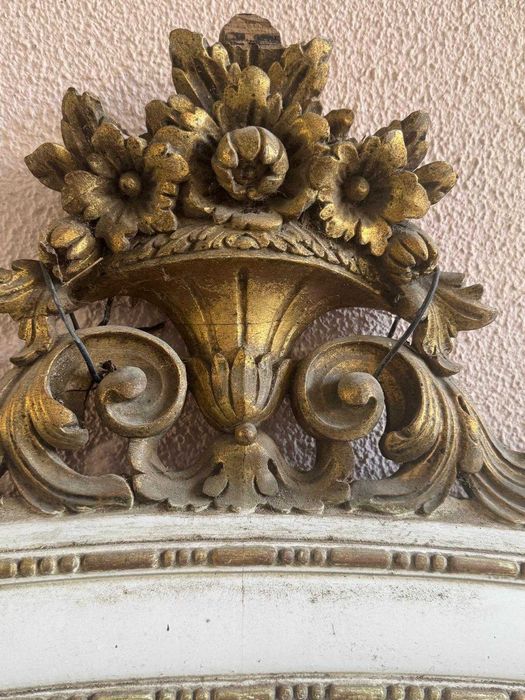 Cama antiga original Rococó / Império Circa. 1800