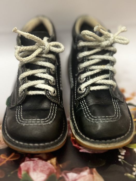 Шкіряні чоботи весняні/осінні KicKers