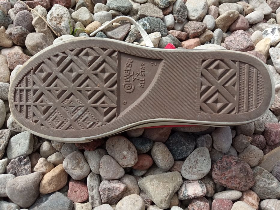 All Star trampki dziewczęce 33 czerwone