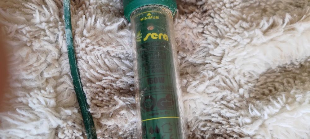 Grzałka akwarium 75-200L 150W z regulacją temperatury SERA