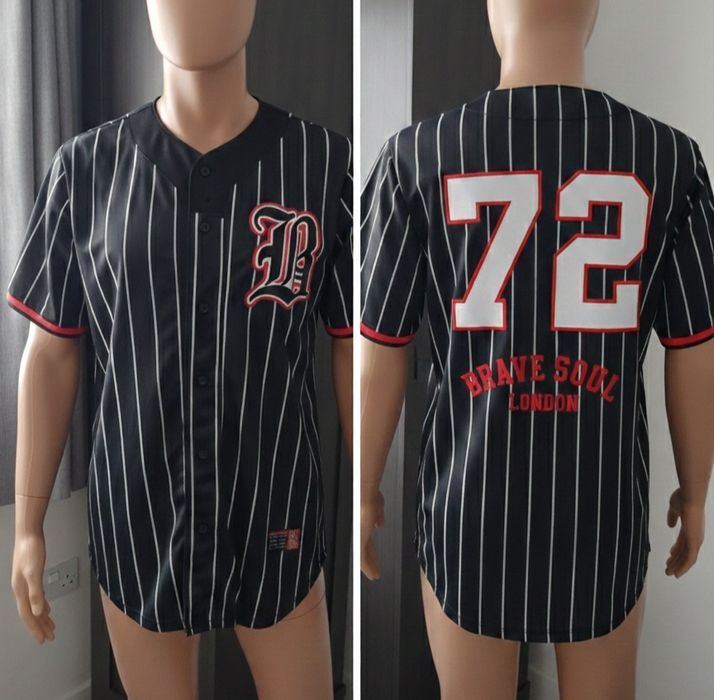 Бейсбольная джерси от британского бренда Brave Soul