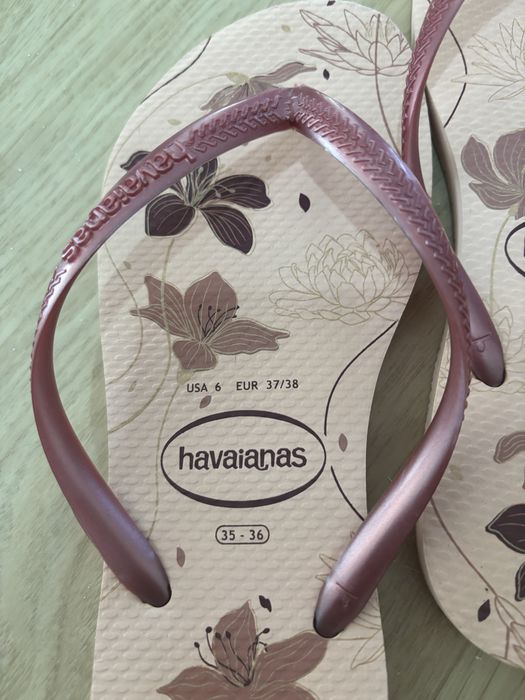 Sandalias Havaianas tamanho 37/38 europeu