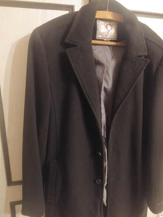 Płaszcz zimowy męski czarny L