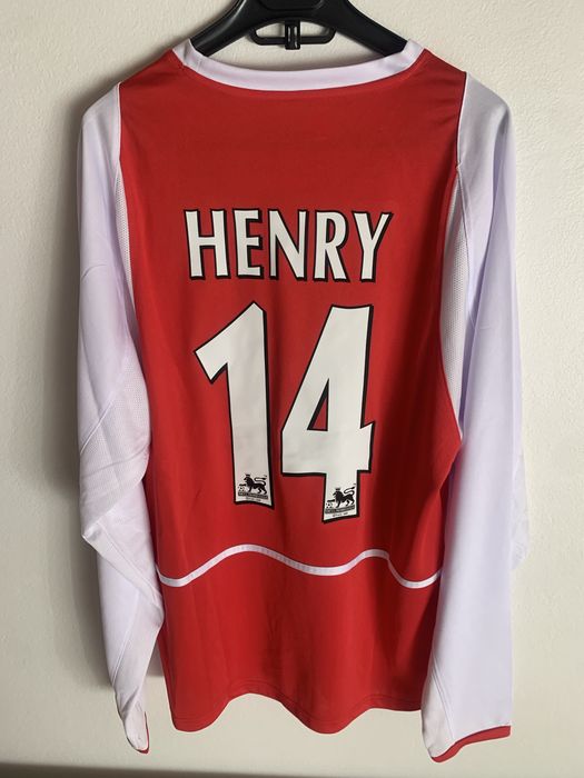Camisola Principal Manga Comprida Arsenal 02/03