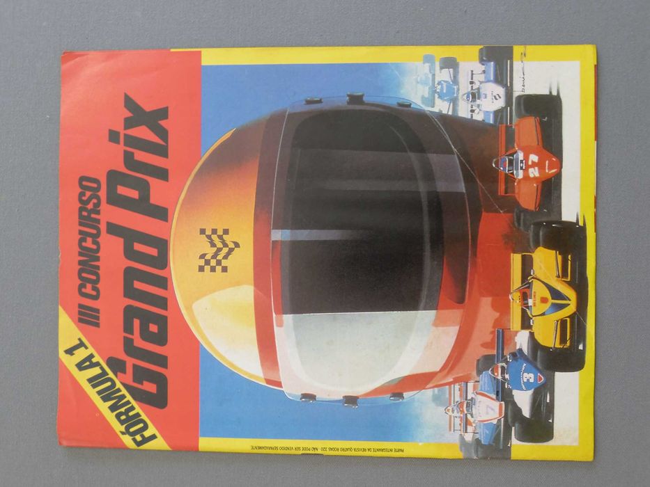 Suplemento Quatro Rodas Formula 1 III Concurso Grand Prix 1987