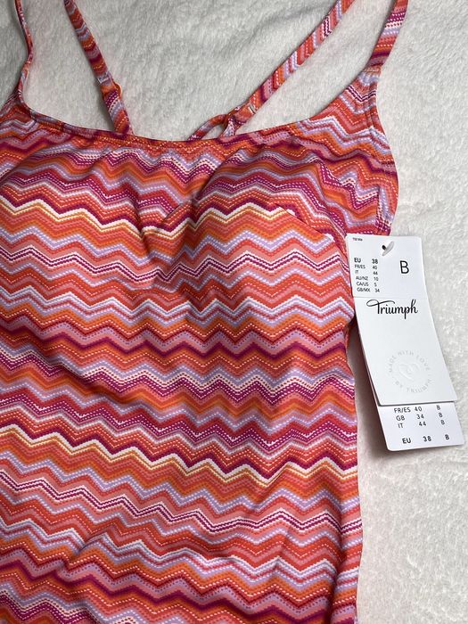 Triumph Mix&Match Summer OP01PT-nowy z metką-38B-kolorowy wzór