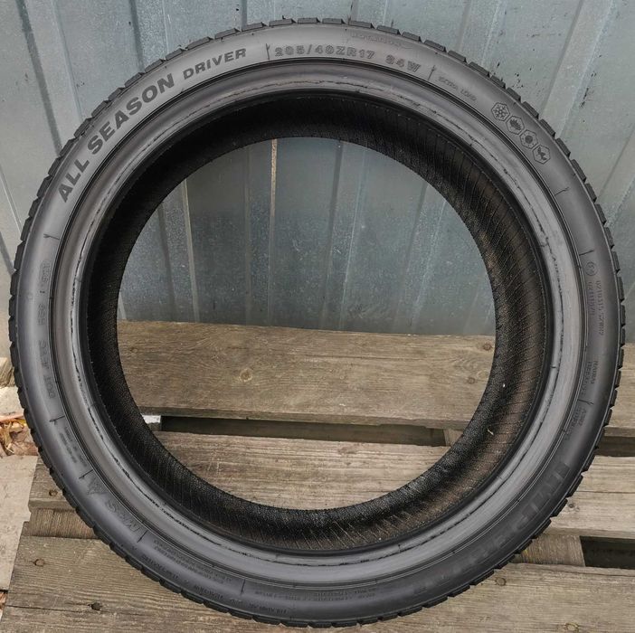 243) Opona - 205/40/17 - Imperial - 6mm - 1szt - Całoroczna