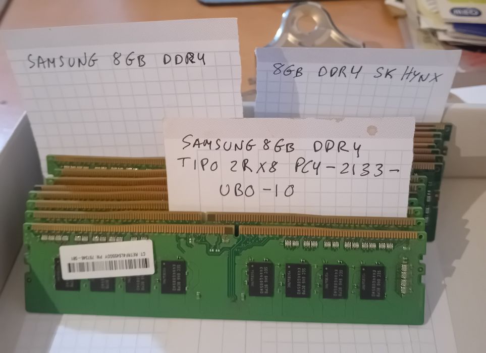 Memória RAM 8Gb DDR4