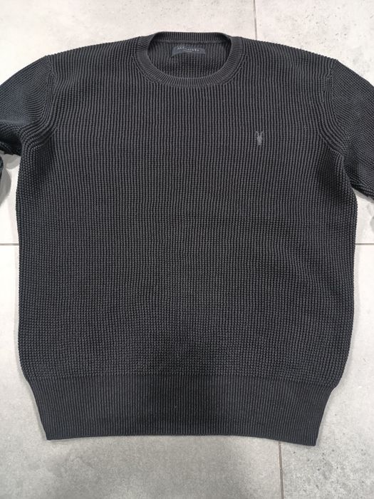 Sweter męski Allsaints Trias Crew roz. M bluza bawełna 100%