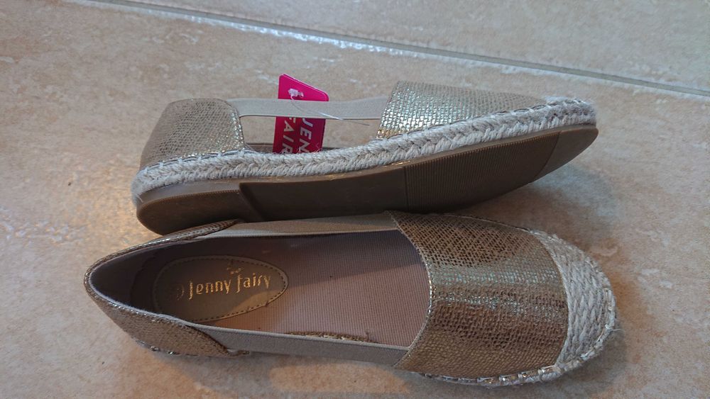 Nowe espadrille roz 38 Jenny Fairy