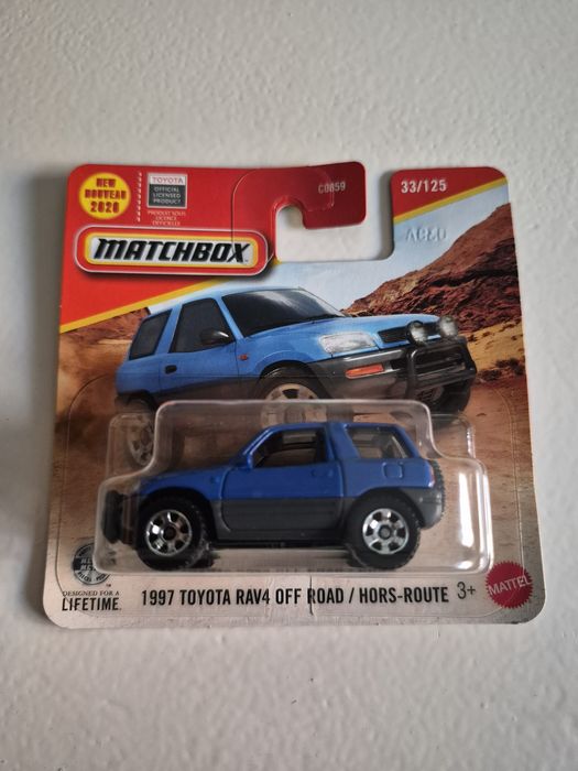 1997 Toyota Rav4 Off Road Matchbox 1/64