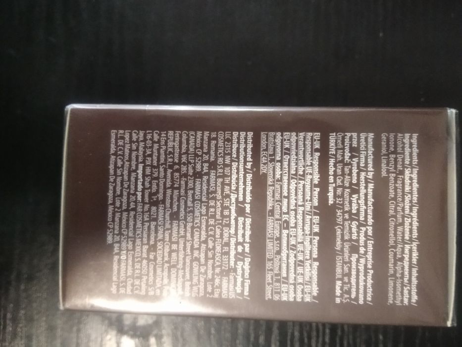 Туалетна вода Фармаси , Farmasi eternal SPICE духи, парфумерна вода