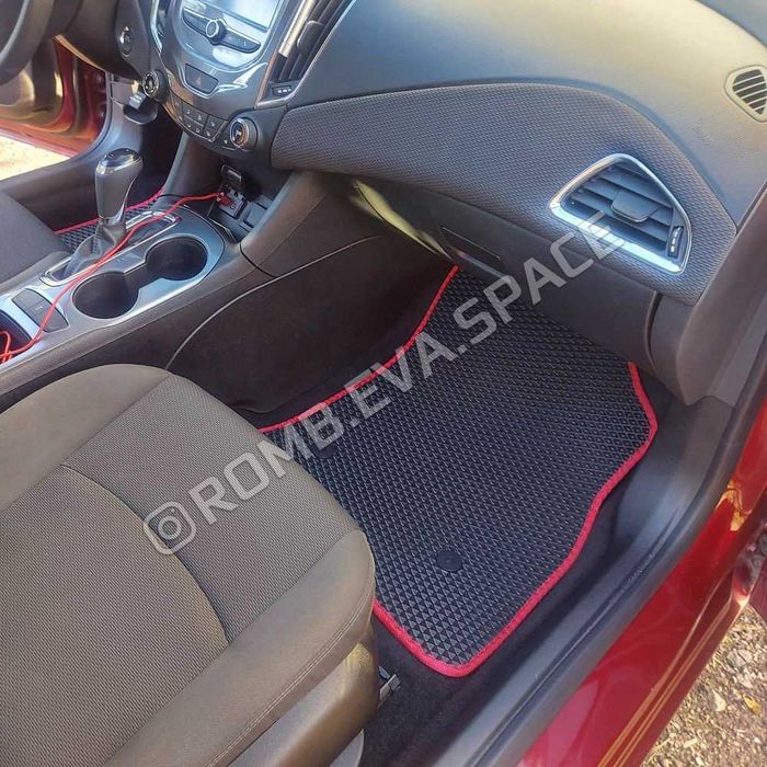 ‼️ 2 ЛОГО В ПОДАРУНОК! Коврики EVA в салон, Всесезонні автоковрики ЕВА