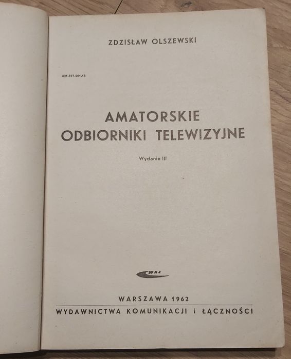 Amatorskie odbiorniki telewizyjne, Z. Olszewski