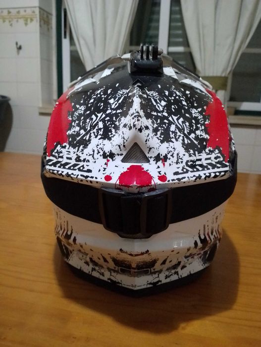 Capacete enduro motocross btt L
