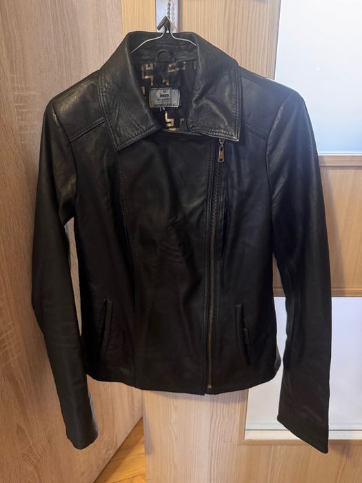 Kurtka skórzana damska