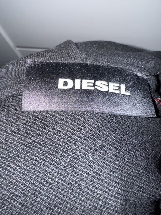 Bluza Diesel czarna z kapturem