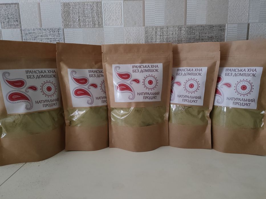 Натуральна иранська хна без домішок і