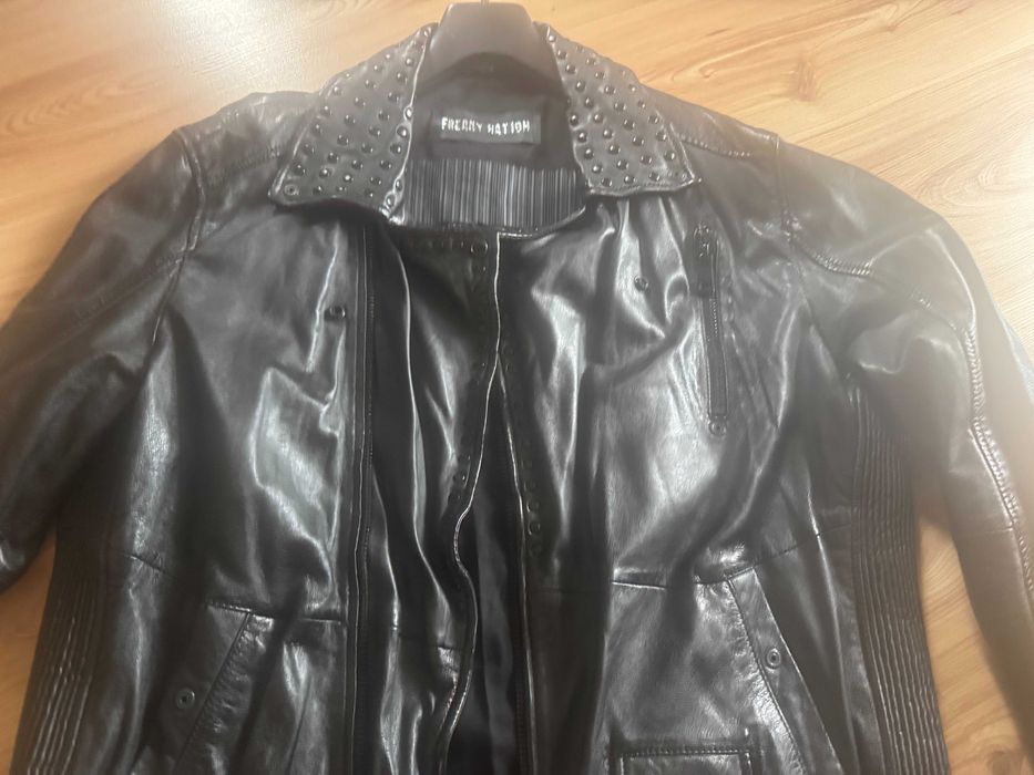 Kurka Skórzana Freaky Natiom 3XL, Nowa Skóra naturalna
