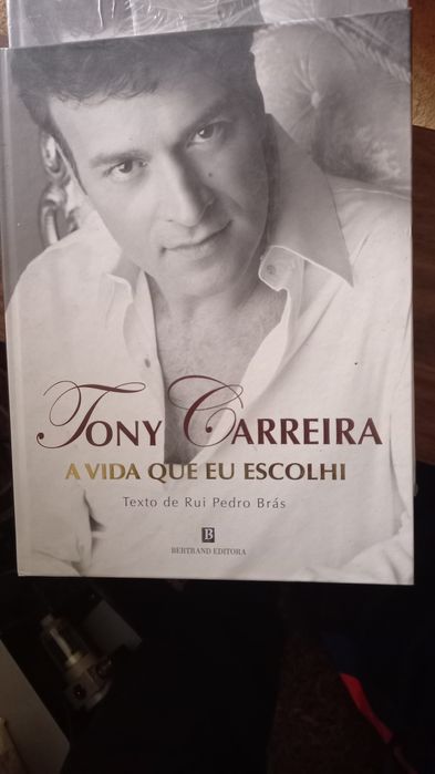 Pack 3 CDs 5 Livros Tony Carreira A Vida que escolhi novos