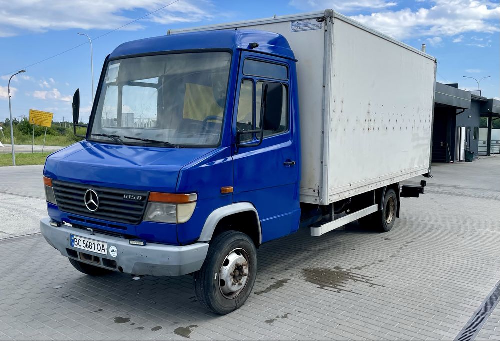 Mercedes-Benz 615 D вантажний фургон будка Львів