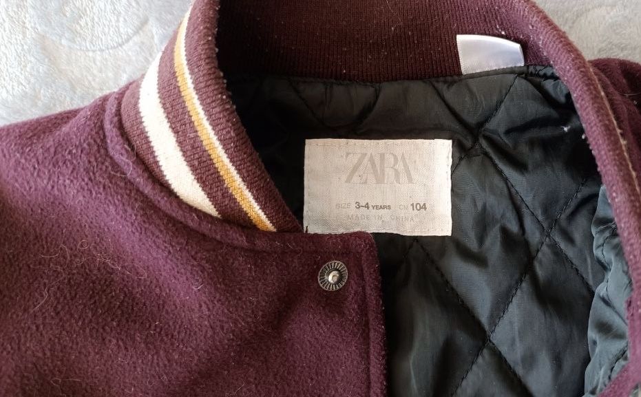 Дощовик zara, куртка зимова 110 см