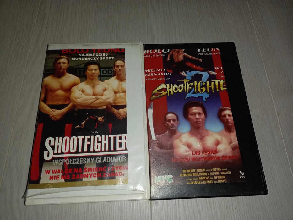 Shootfighter (1993) i Shootfighter 2 (1995) | Kaseta VHS