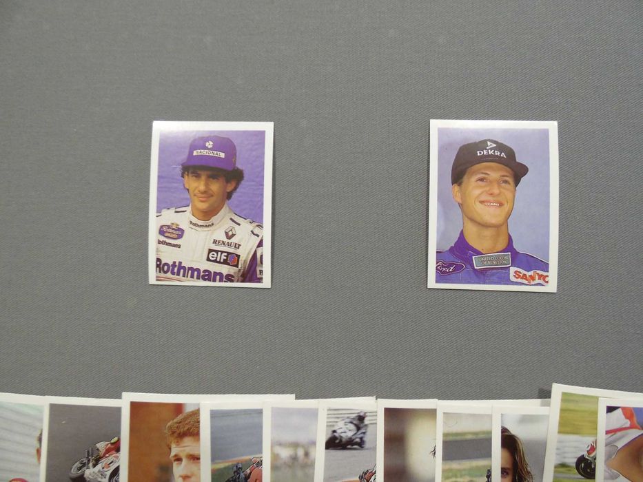 Cromos Colecção Campeões da Velocidade 1994