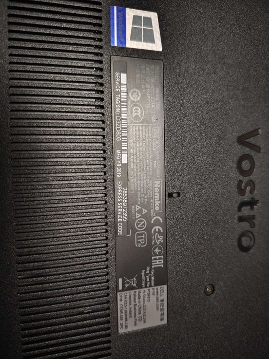 Ноутбук Dell Vostro 3590/15.6 IPS/Core i5-10210U/16 GB DDR4/256 GB SSD