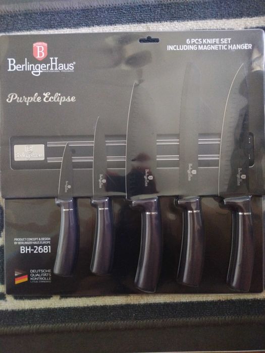 zestaw noży BerlingerHaus z uchwytem magnetycznym