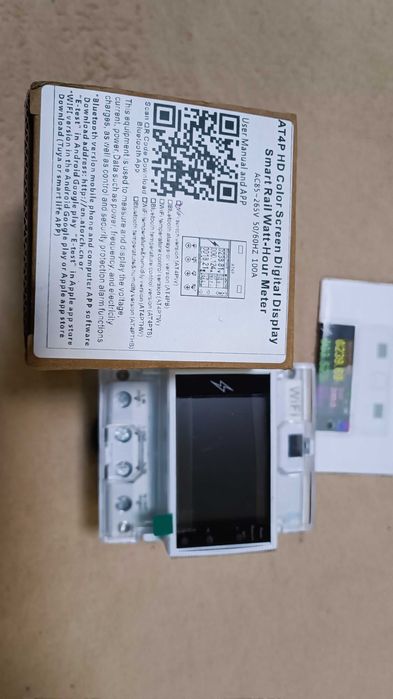 Умная розетка Смарт Счетчик Wi-Fi Atorch AT4PWS 100А Ваттметр