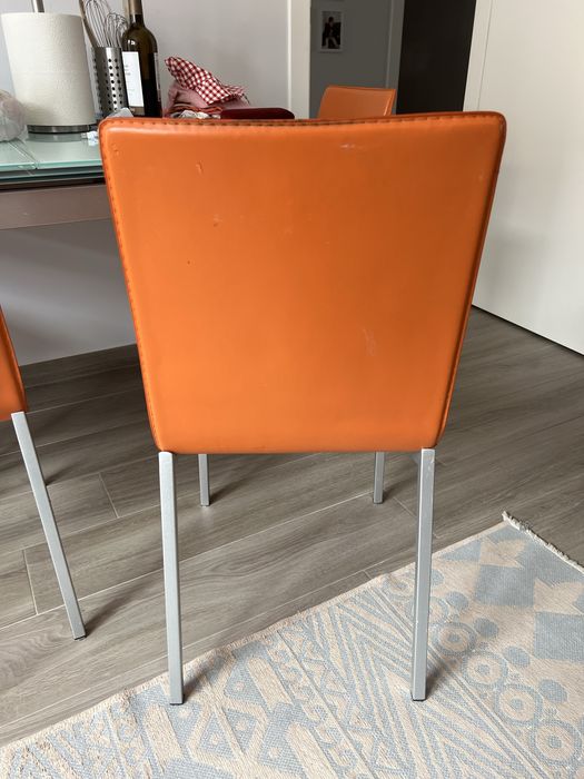 Mesa metalica com tampo vidro extensivel / oferta tv