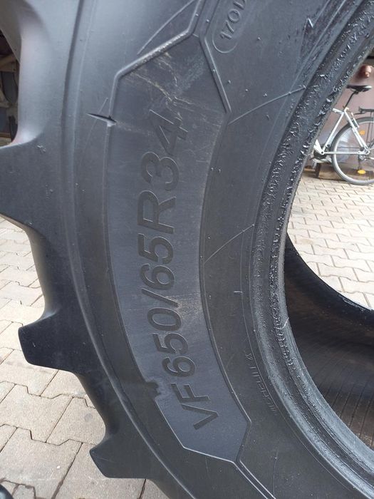 Opona używana rolnicza 650/65R34 MICHELIN AXIOBIB 2 4000zł W4859