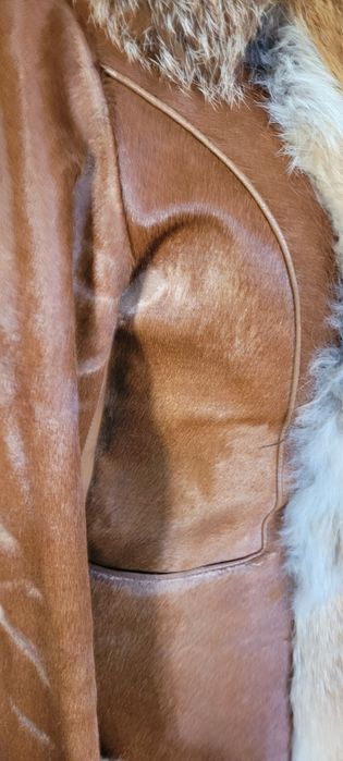 Futerko obszyte rudym liskiem