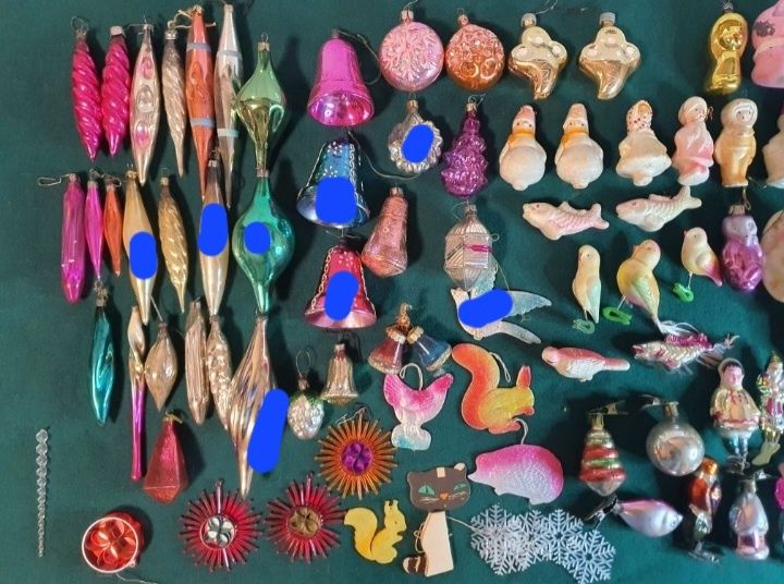 Ёлочные игрушки ссср