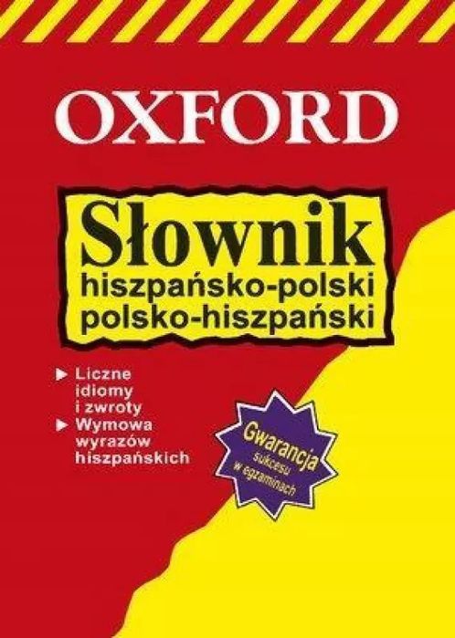 Słownik hiszpańsko-polski, polsko-hiszpański. Olesiejuk Sp. z o.o.