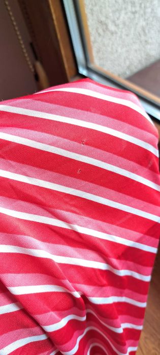 Plisowana spódnica różowo biało czerwona na gumce Only XS / S