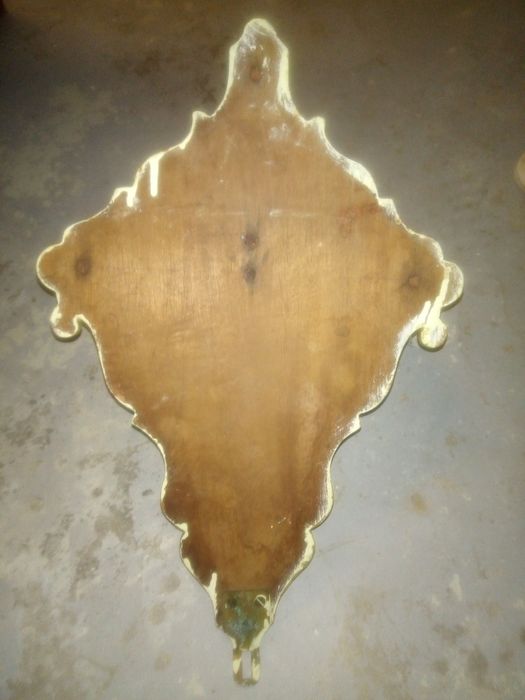 Par de antigas peanhas em madeira