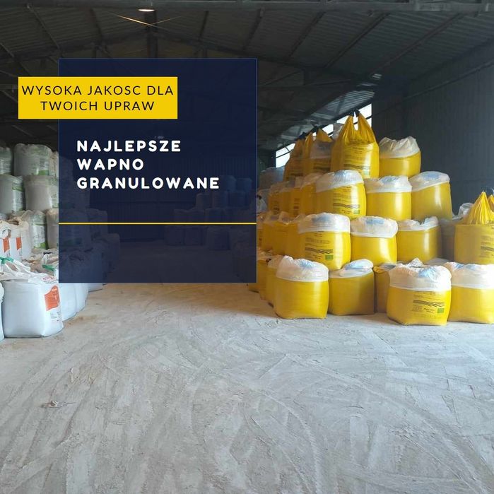 Wapno granulowane magnezowe kredowe czarna kreda
