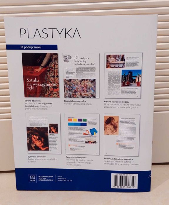 Plastyka klasa 6 podręcznik szk. pods wyd.WSIP