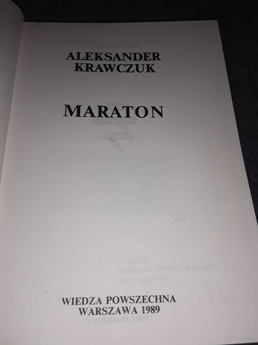 Maraton Aleksander Krawczuk