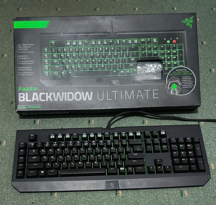 razer blackwidow ultimate - купить периферийные устройства для ПК